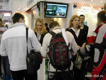 Стенд компании DSSL на форуме 'Технологии безопасности - 2006'