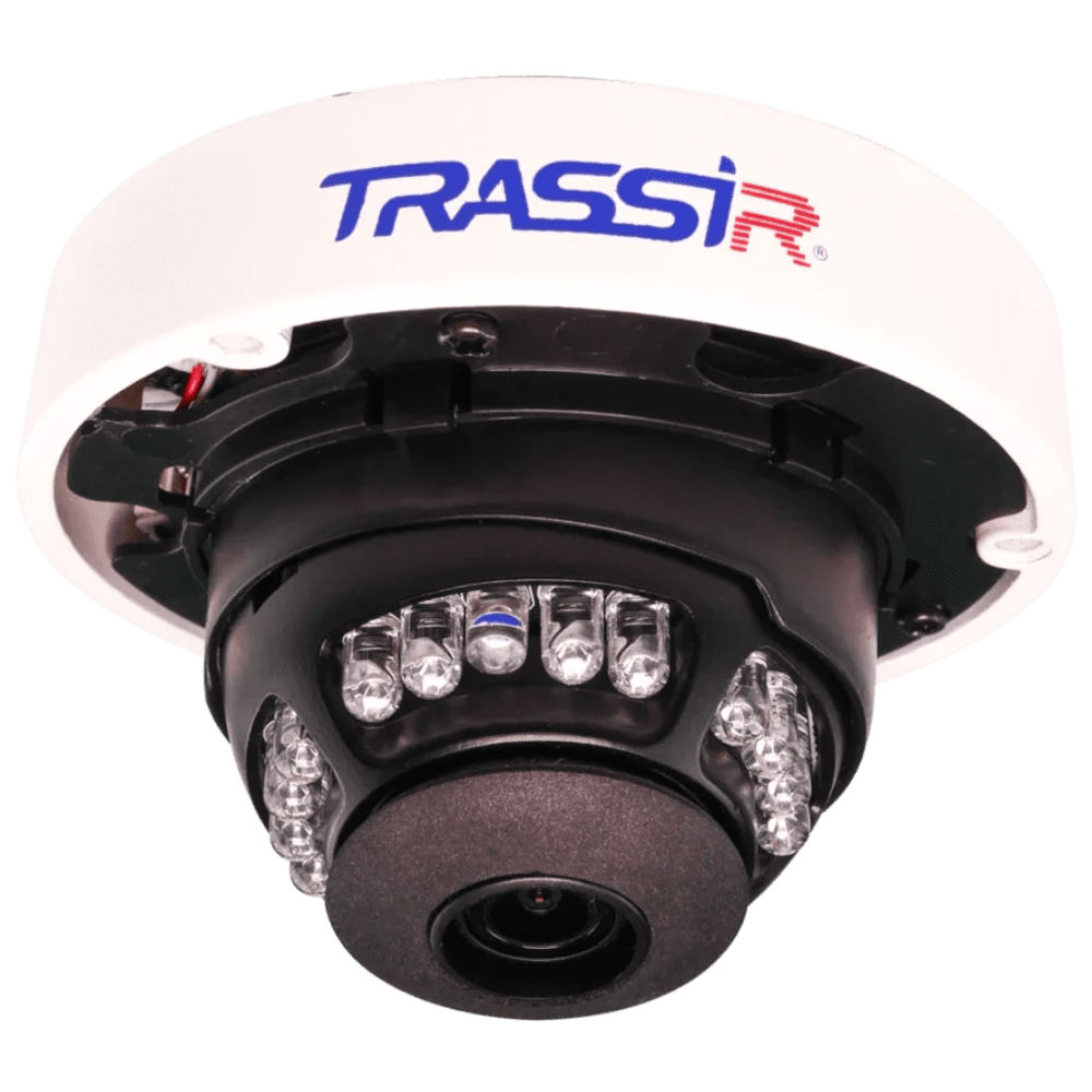 TRASSIR tr-d3121ir2 v6. TRASSIR tr-d3111ir1(3.6 мм). TRASSIR tr-d3121ir2 v6 2.8. Видеокамера tr-d3121ir2 v6 (2.8) - IP купольная.