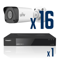 Комплект TRASSIR TR-N1216P v2 + IPC2122LB-SF28-A