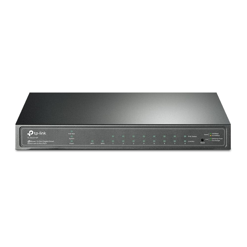 TP-Link TL-SG2210P: управляемый 8-портовый Gigabit Ethernet PoE-коммутатор