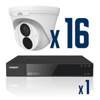 Комплект TRASSIR TR-N1216P v2 + IPC3612LB-ADF28K-H