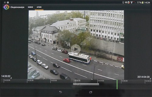 Видеонаблюдение на Android