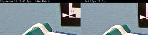 H.265 против H.264, технологий Zipstream и H.264+