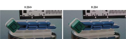 H.265 против H.264, технологий Zipstream и H.264+