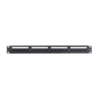 Патч-панель Nikomax NMC-RP24UE2-ES-1U-BK