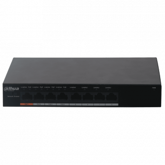 Неуправляемый Fast Ethernet PoE-коммутатор Dahua DH-PFS3008-8ET-60