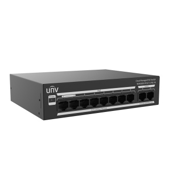 Управляемый коммутатор уровня L2 Uniview NSW3000-8T2GT-LPOE-IN