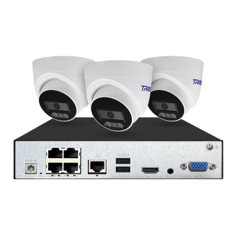 Комплект TR-Lite 1106-4P + 3 камеры TR-Lite L2S5