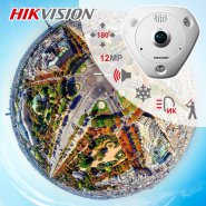 Видеонаблюдение без мертвых зон – Hikvision DS-2CD63C2F-I(V)S
