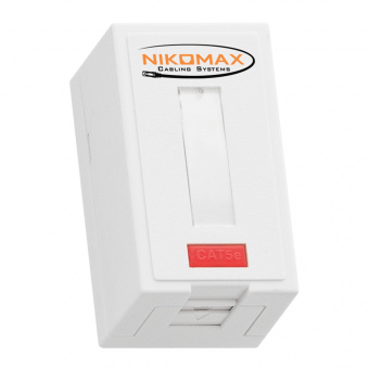Розетка Nikomax NMC-WO1UD2-FT-ST-WT