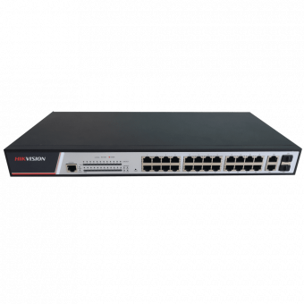 Управляемый PoE-коммутатор Hikvision DS-3E2326P