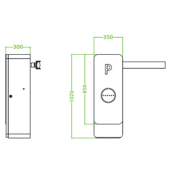 Шлагбаум TRASSIR TR-B01LR