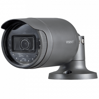 Уличная цилиндрическая IP-камера Wisenet LNO-6030R с ИК-подсветкой