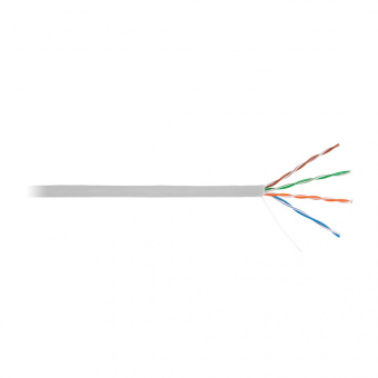 U/UTP-кабель Netlan UEC-UU004-5E-PVC-GY, 305 м