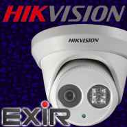 4Мп камера-сфера HikVision DS-2CD2342WD-I с подсветкой EXIR и двойным сканированием