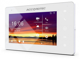 Абонентский монитор AccordTec AT-VD A752C/SD WH