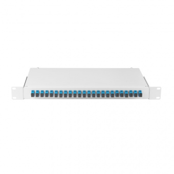 Оптический кросс Nikomax NMF-RP24SCUS2-WS-ES-1U-GY
