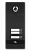 Вызывная панель BAS-IP BI-02FB black