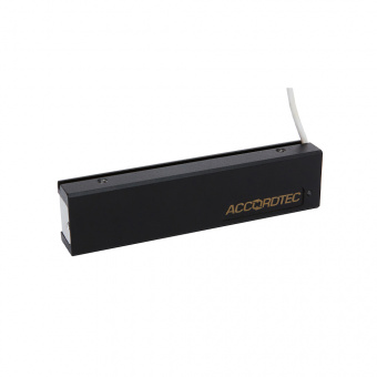 Электромагнитный замок AccordTec «ML-200K-3 Premium Black с планкой»