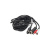 Кабель Carvis 4-pin (мама) — 4-pin (папа) + 1 audio + 1 power 0.2 м