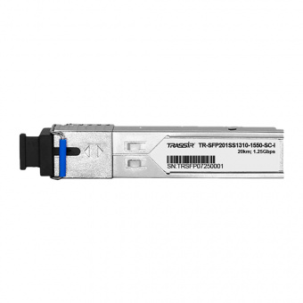 SFP-модуль TRASSIR TR-SFP201SS1310-1550-SC-I