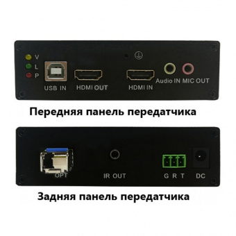 Комплект переходников HDMI, RS-232, USB, ИК — SFP NST NS-VF-HD-KVM-ARI