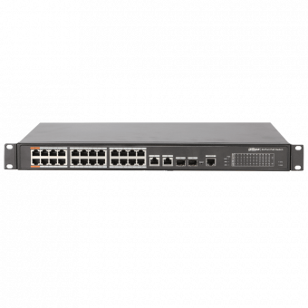 Управляемый 24-портовый Fast Ethernet РоЕ-коммутатор Dahua DH-PFS4226-24ET-240