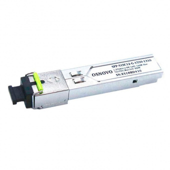 Оптический SFP-модуль Osnovo SFP-S1SC12-G-1550-1310-I