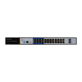 Коммутатор web smart управляемый NIKOMAX GL-SW-G205-24P