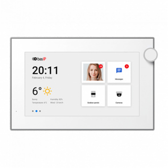 Абонентский монитор BAS-IP AZ-07L White