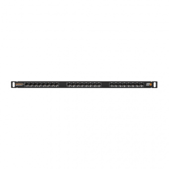 Патч-панель Nikomax NMC-RP24UE2-HU-BK