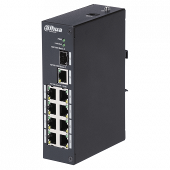 Неуправляемый Fast Ethernet коммутатор Dahua DH-PFS3110-8T