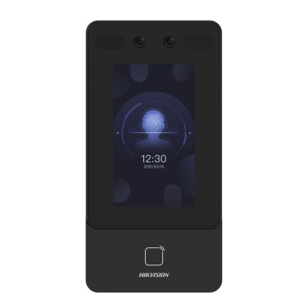 Настенный биометрический терминал распознавания лиц Hikvision DS-K1T342MWX-E1