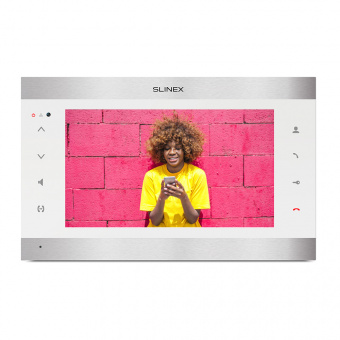 Видеодомофон SLINEX SL-10N Cloud Silver+White