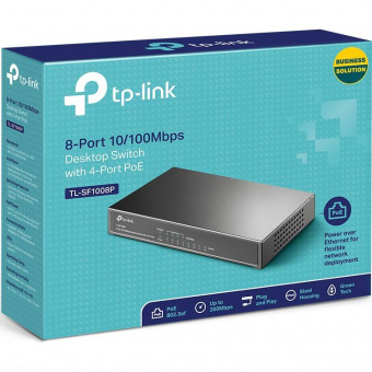 PoE-коммутатор TP-Link TL-SF1008P
