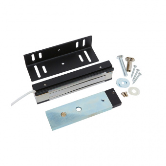 Электромагнитный замок AccordTec «ML-200K-3 Premium Black с уголком»