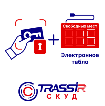 Модуль TRASSIR СКУД + Электронное табло