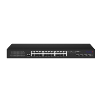 Управляемый POE-коммутатор TRASSIR TR-NS29284S-400-24PoE