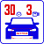 Распознавание госномера до 30 км/ч (3 камеры) AutoTRASSIR-30/3