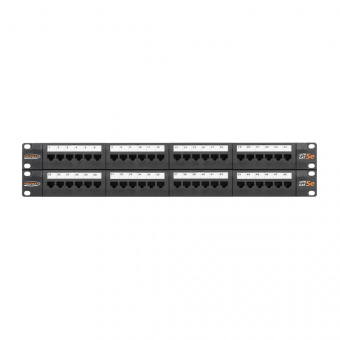 Патч-панель Nikomax NMC-RP48UD2-2U-BK