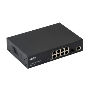 Неуправляемый poe коммутатор СКАТ 4074 SKAT PoE-8G-1G-1S