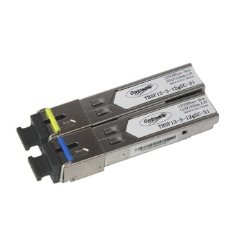 Оптический одноволоконный трансивер формата SFP Tfortis TBSF-15-3-12gSC-3i1550