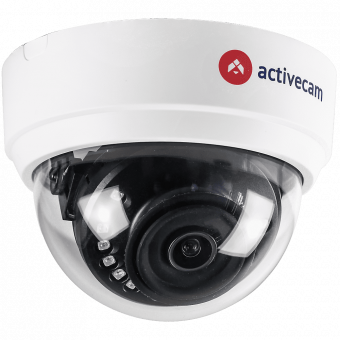 HD-TVI, HD-CVI, AHD, CVBS мини-камера ActiveCam AC-H1D1 с ИК-подсветкой