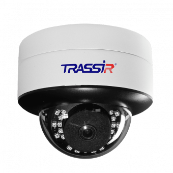 TRASSIR TR-D3152ZIR2 (B) 2.8-8: уличная антивандальная 5 Мп IP-камера с микрофоном, ИК-подсветкой 25 м