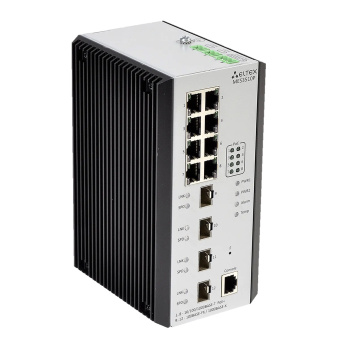Промышленный управляемый PoE-коммутатор уровня L3 Eltex MES3510P