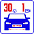 Распознавание госномера до 30 км/ч (1 камера) AutoTRASSIR-30/1