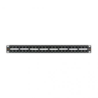 Патч-панель Nikomax NMC-RP48UD2-1U-BK