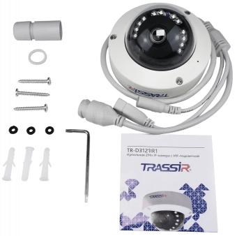 IP-камера TRASSIR TR-D3121IR1 v4 (2.8 мм)