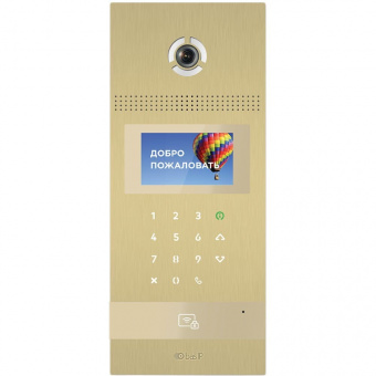Вызывная панель BAS-IP AA-12FB gold