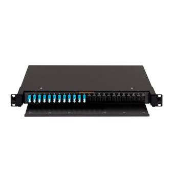 Кросс 19 premium line 1U NIKOMAX NMF-RP24LCUS2-TS-P1-1U-BK